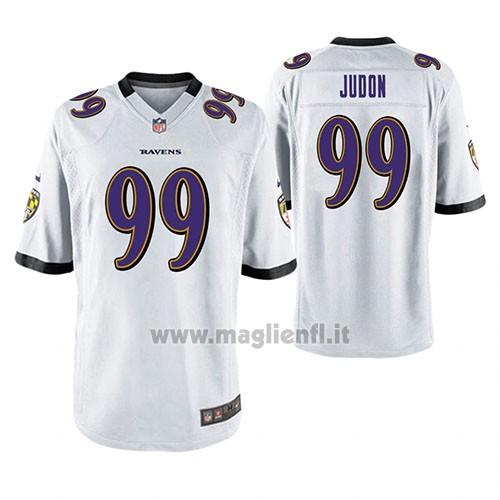 Maglia NFL Game Baltimore Ravens Matt Judon Bianco